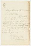 1862-02-10  Charles Sampson cannot recommend any to fill the captain's vacancy in Company C
