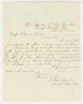 1862-02-12  Charles Sampson recommends Charles Watson for promotion