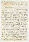 1862-02-23  Chaplain Leonard reports on the regiment