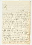 1862-02-20   Charles Sampson writes Governor Washburn regarding desertion of Mr. Chadwick after Bull Run