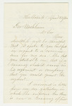 1862-04-23   D.L. Gardiner requests a promotion for son Charles W.