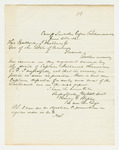 1862-06-20  Colonel Staples requests vacancy due to Captain Nathaniel Hanscom's death be filled as soon as possible