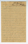 1862-06-25  J.S. Hamlin recommends Sergeant Samuel Hamlin for promotion