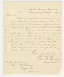 1862-07-08  Brigadier General David B. Birney recommends appointment of Moses B. Lakeman as Major