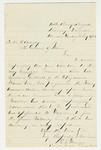 1862-07-10  Brigade Surgeon G. S. Pancoast recommends promotion for Assistant Surgeon Getchell