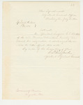1862-07-10  Special Order 158 discharging Assistant Surgeon G.E. Brickett from service