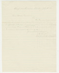 1862-07-11  Captain Heath recommends Sergeant George S. Blake for promotion