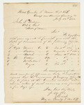 1862-07-14  Major Burt forwards a list of commissions to General Hodsdon