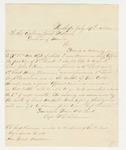 1862-07-29  Captain W.L. Richmond recommends Lieutenant J.C. Keen and Sergeant Henry Peneman for promotion