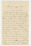 1862-08-08  G.W. Shaw seeks a promotion for his son Henry