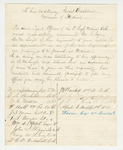 1862-08-09  Petition from officers of the 3rd Regiment recommending George A. Nye for an appointment in a new regiment
