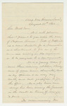 1862-08-13  Captain Watson recommends Corporal Thomas Trott for commission as lieutenant