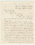 1862-09-19  Brigadier General Birney recommends Lieutenant S. Perry Lee for promotion to captain