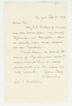 1862-09-25  Hannibal Hamlin recommends Dr. J.D. Watson for a surgeon's position