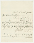 1862-10-07  Selectmen of Woolwich recommend Samuel R. Merry for a commission