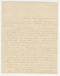 1862-12-08  Captain Hatch writes Governor Washburn regarding vacancies in the regiment