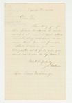 1862-12-12  Dr, J.D. Watson accepts his commission