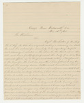 1862-12-17  Rufus Crockett writes Governor Washburn regarding vacancies in the regiment