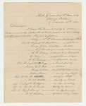 1862-12-28  Colonel Moses Lakeman writes General Hodsdon regarding losses in battle at Fredericksburg