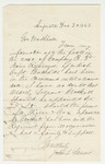 1862-12-30  John L. Stevens recommends Orderly Sergeant Crockett for promotion