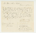 1863-01-12  Greenlief L. Hill and others recommend George W. Steward for commission as 2nd Lieutenant