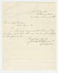 1863-01-27  Letter to Jeff Savage about Maryland regiments