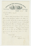 1863-02-02   Stephen Berry recommends Orderly Sergeant George Hudson for promotion
