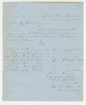 1863-02-15  Lieutenant Colonel Edwin Burt forwards the commissions of several officers