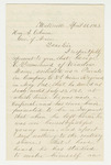 1863-04-21  E.R. Drummond recommends George C. Drummond for commission