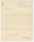 1863-04-25   Special Order 189 discharging Lieutenant A.C. Wilson for an adverse report by the military board