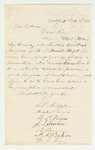 1863-09-30 Marshall Davis and others recommend Dr. Watson for promotion to surgeon by Marshall Davis
