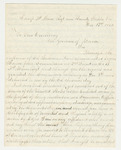 1863-12-17 Hannibal Johnson of Company B inquires about his commission by Hannibal Johnson