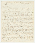 1863-12-14 Charles N. Maxwell inquires about bounty payment by Charles N. Maxwell