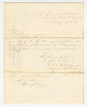 1864-02-15 Major S.B Dayman of the 10th US Infantry sends veteran volunteer muster roll to General Hodsdon by S. B. Dayman
