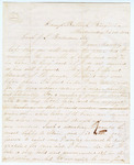 1864-02-24  C.H. Maxim requests discharge