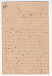 1864-03-09 John Primrose reports "great disaffection" in the regiment by John Primrose