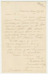 1864-08-19 J.N. Aldrich inquires if Thomas Purcell is a member of the regiment by J. N. Aldrich