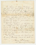 1864-10-08 Captain Henry P. Worcester recommends John Putnam for promotion by Henry P. Worcester