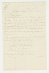1864-11-28 Mrs. C.A. Murone inquires about her husband George by C. A. Murone