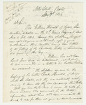 1866-01-10  J.C. Crowley inquires about William Harold