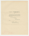 1868-09-04 Special Order 212 regarding Lieutenant Frederick W. Gilbreth by War Department