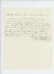 Undated - L.M. Howes recommends Sergeant Joseph R. Conant for promotion by L. M. Howes