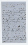 1861-08-30 Eleanor Reynolds requests the release of son Uriah W. Reynolds, who is ill by Eleanor Reynolds
