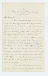 1861-09-13 Colonel Berry writes regarding elections of officers by Hiram G. Berry