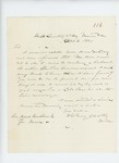 1861-10-02  Colonel Berry writes Governor Washburn regarding Company H