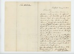 1862-05-15 S.L. Milliken recommends Sheridan F. Miller for appointment as lieutenant by S. L. Milliken