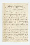 1862-06-08 Colonel Elijah Walker acknowledges receipt of commissions for Bisbee, Adams, Miller, and others by Elijah Walker