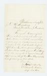 1862-08-04 Thaddeus C. Carver recommends George S. Carver for commission in a new regiment by Thaddeus C. Carver
