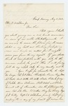 1862-08-08 William M. Harthorn of Company E again requests a commission by William M. Harthorn