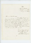 1862-08-10  S.C. Hunkins writes regarding returning to the regiment